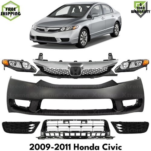 Front bumper paintable - bumper, plastic